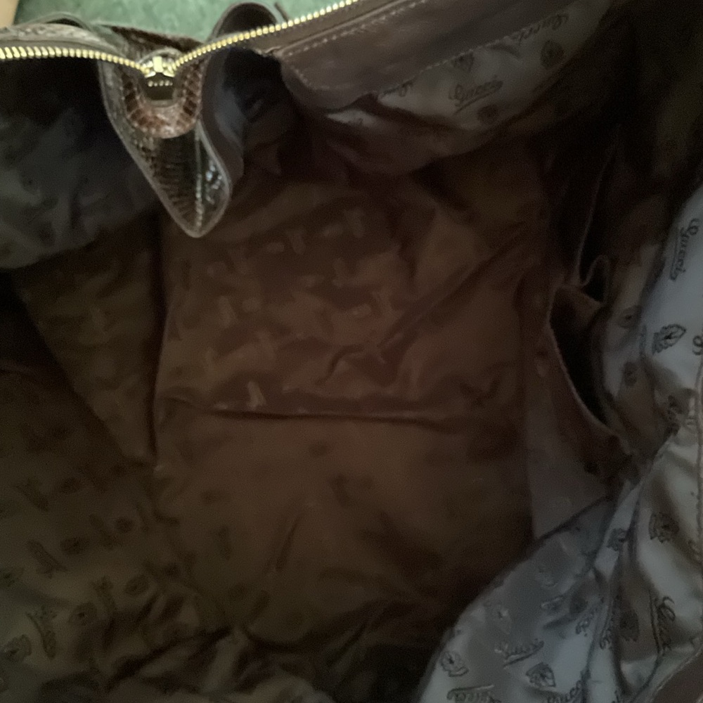 Gucci python hysteria large weekender - Picture 10 of 15